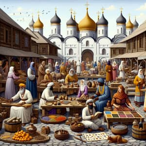 Economy & Trade in Vladimir-Suzdal Principality 1200-1300