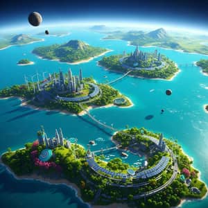 Discover an Earth-like Alien Planet with Solarpunk Tech