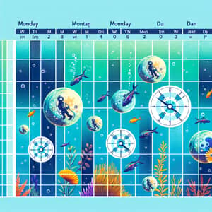 Weekly Aquafitness Timetable | 8 Daily Shifts