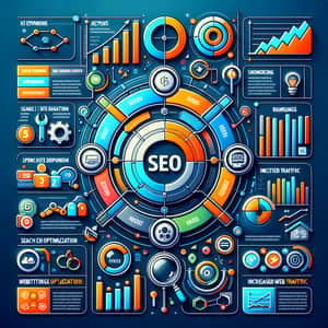 Modern SEO Image: Tips, Rankings, Web Traffic, Optimization