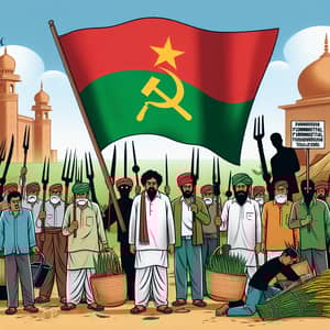 Rural Workers Rally Against Fundamental Rights Violations