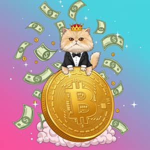 Rich Cat Memecoin: Floating Wealth