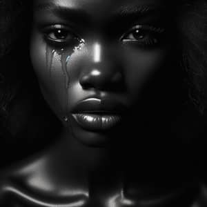 Emotive Black and White Portrait | Fine Art Photography