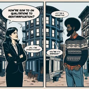 Exploring Gentrification: Qualitative Analysis through Conversation