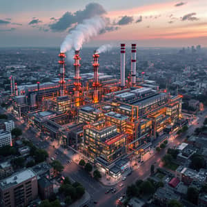 Urban Cogeneration Plant: A High-Resolution Showcase