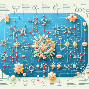 Amino Acid Production from Protein Hydrolysate Diagram