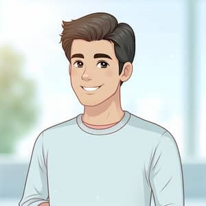 Misha Loh: Engaging Smile in Casual Attire