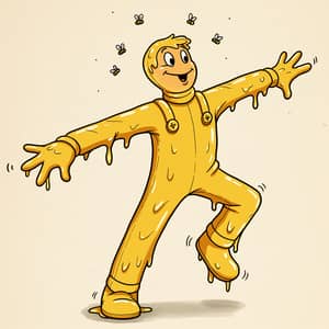 Sticky Man: Fun and Unique Art