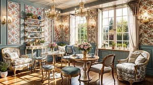 Vintage Tea Interior Design Ideas