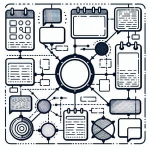 Educational Graphic Organizer: Shapes, Circles, Triangles