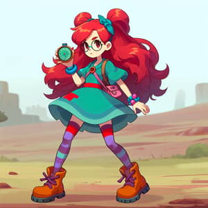 Discover Bulma: Adventure Awaits in Teal Dress