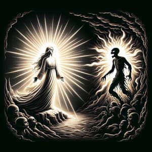 Radiant Light vs Sinister Shadows: Symbolism in the Ideological Confrontation