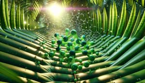 Understanding Light Absorption in Oil Palm Chlorophyll