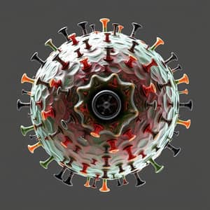 3D Round Human Cell Model for Study