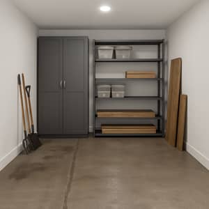 Home Renovation: Ceiling, Lighting, Cabinets, Shelves
