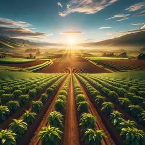 Agricultural Lands in South America - Stunning Panoramic View