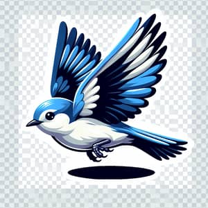 Flapping Bird Sprite - Captivating Flight Animation