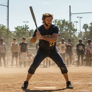 Wolverine Playing Softball: An Epic Showdown