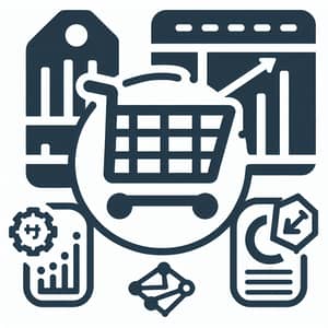 Merchandising System Icon | Product Management & Sales Symbol