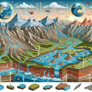 Exogenic Processes: Weathering, Erosion, Deposition on Earth's Surface