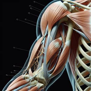 Bicep Tendon: Detailed Medical Illustration