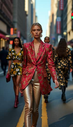 High Fashion in NYC: Dolce & Gabbana’s Vibrant Style