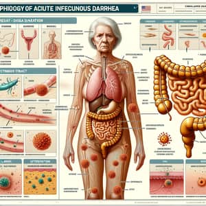 Pathophysiology of Acute Infectious Diarrhea in Elderly