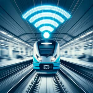 Modern Electric Train with WiFi Connection | Technology Progress