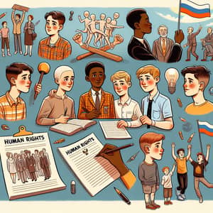 Human Rights in Russian Federation | Teenage Boys Perspective