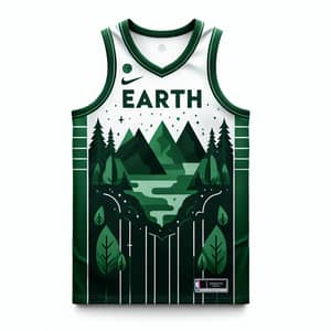 Earth Element Green Basketball Jersey