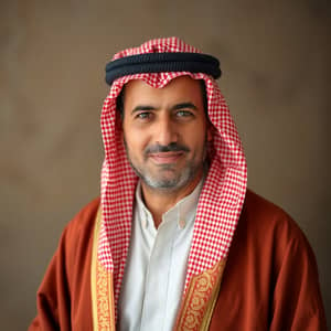 Arabic Middle Aged Male Portraits and Insights