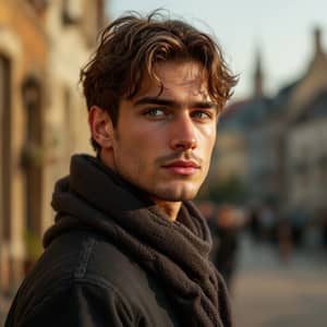 Calm French Male Voice for Narrative Storytelling