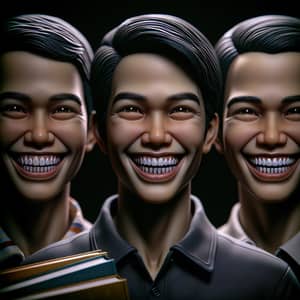 Malaysian Students with Perfectly Aligned Smiles | Youthful Exuberance