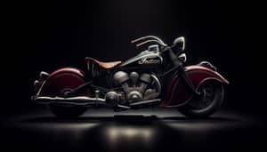 Vintage 1947 Indian Chief Motorcycle | Classic Design