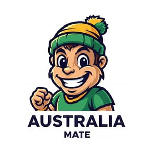 Playful Mate Logo Design with Character