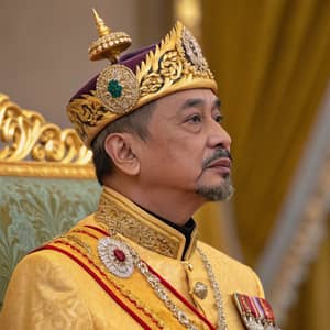 Majestic Malay King - A Symbol of Heritage