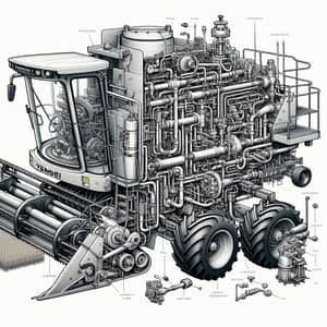 Yenisei Combine Harvester Hydraulic System Guide