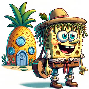 Meet Bob Esponja Yonki: The Bohemian Sea Sponge