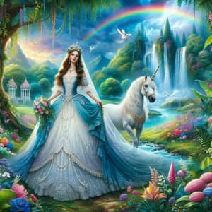 Princess Birthday Celebration in Nature | Enchanting Scene