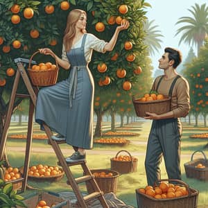 Harvesting Oranges: A Citrus Picking Adventure