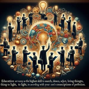 Education as the Highest Skill: Select Thoughts, Search, and Embody Perfection