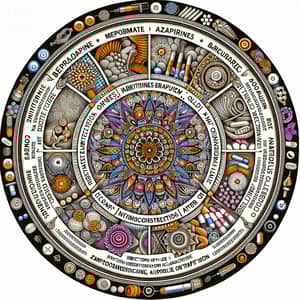 Pharmacology Mandala: Types, Effects, Interactions, Toxicity, Indications