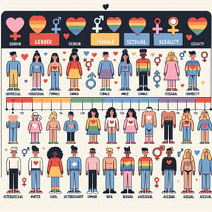 Understanding Gender and Sexuality: Educational Illustration