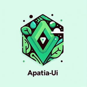 Apathia-UI Vue Component Library Logo Design | Modern & Minimalist