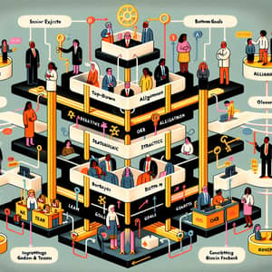 Corporate Structure Alignment: OKRs Integration & Diversity