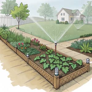 Irrigation System to Protect Your Garden from Animals