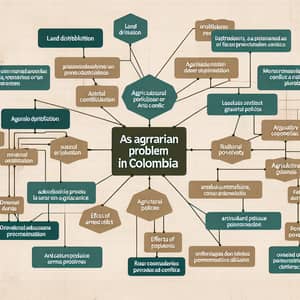 Agrarian Problem in Colombia: Mapping Land Distribution, Rural Poverty, Policies & Conflict Effects