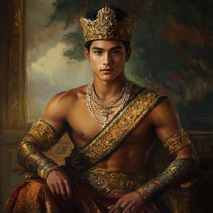 Ancient Malay Prince of Siam and Khmer Era