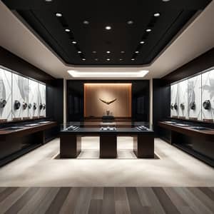 Luxury Modern Watch Store - Clean Aesthetic Design