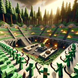 Minecraft Hunger Games Event Design | Graphic Inspiration